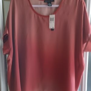 NWT Joan Vass short sleeve top